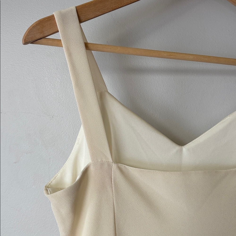 Vintage Ivory Minimalist Wedding Dress | Women’s Small - Picture 9 of 10